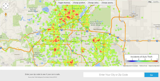 Lockdown Heat Map